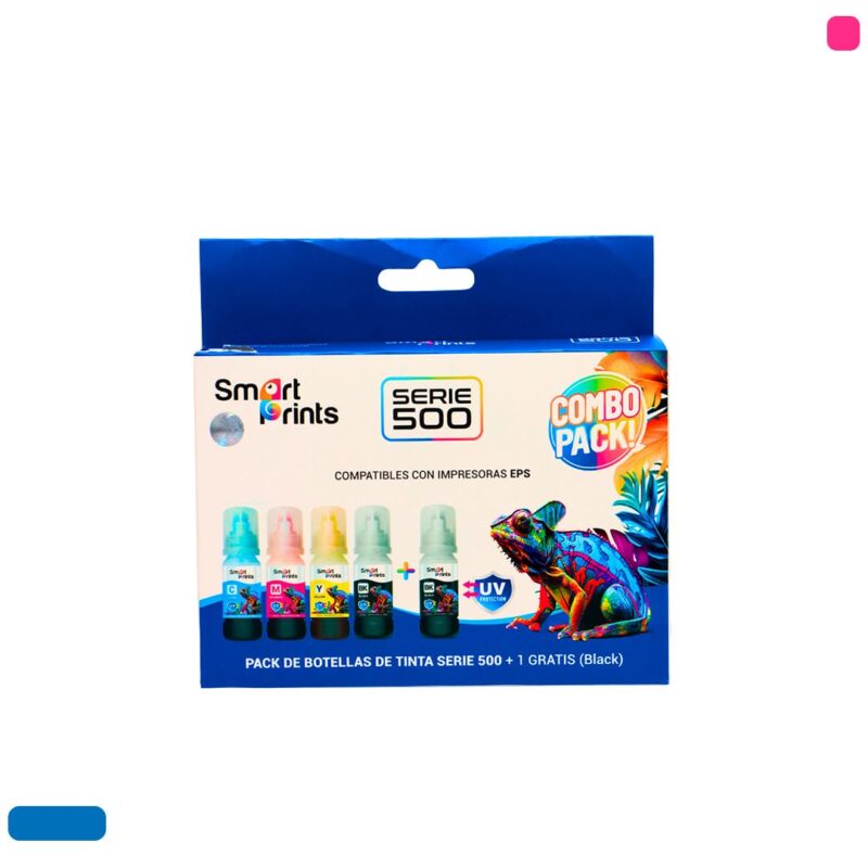 Combo Pack - Tinta Smart Prints Compatible - Serie 500